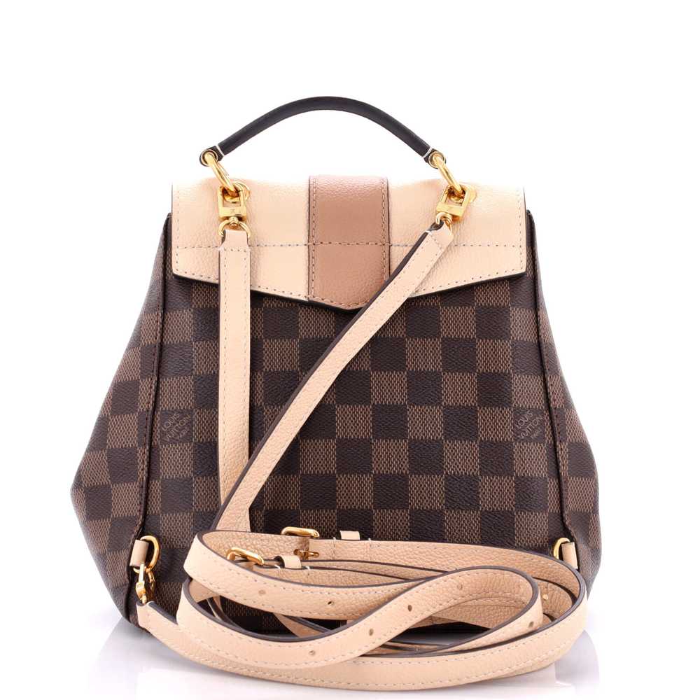 Louis Vuitton Clapton Backpack Damier and Leather - image 3