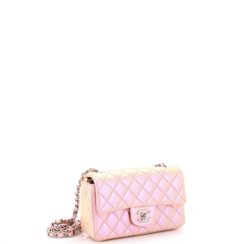 CHANEL Classic Single Flap Bag Quilted Iridescent… - image 2