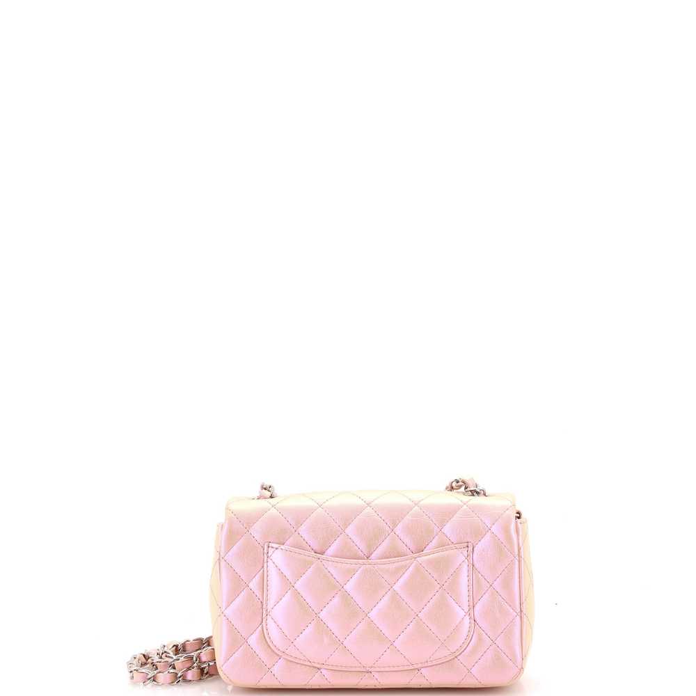 CHANEL Classic Single Flap Bag Quilted Iridescent… - image 3