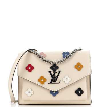 Louis Vuitton Mylockme Handbag Flower Embellished… - image 1