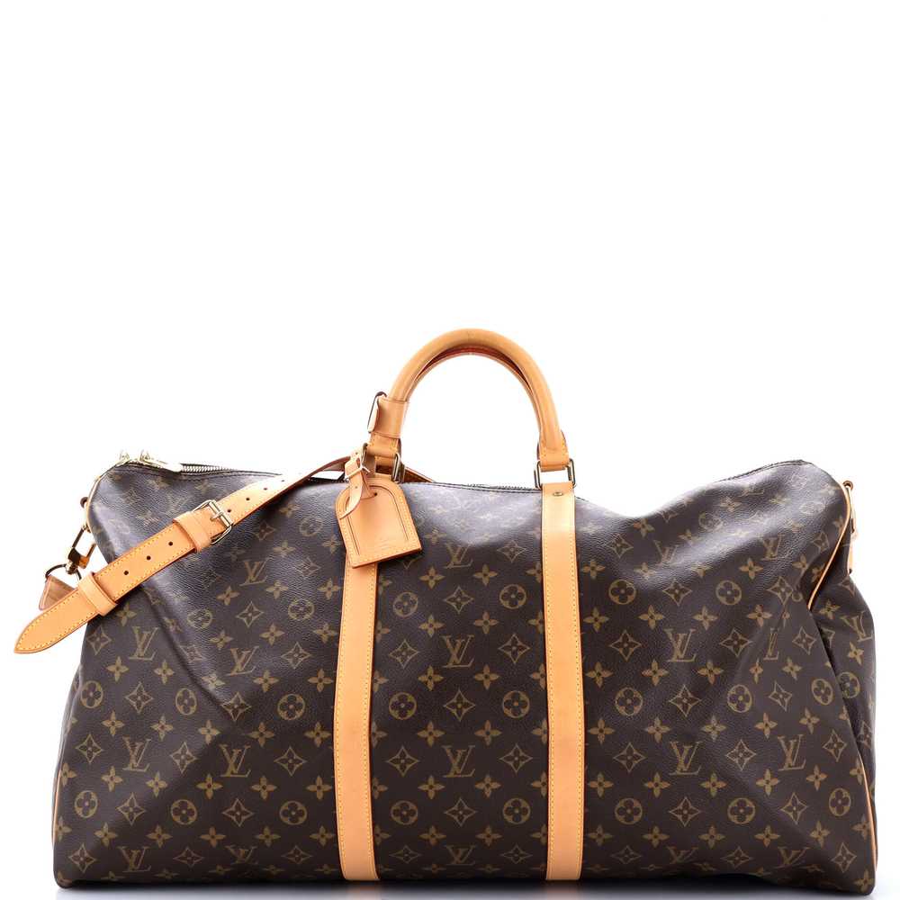 Louis Vuitton Keepall Bandouliere Bag Monogram Ca… - image 1