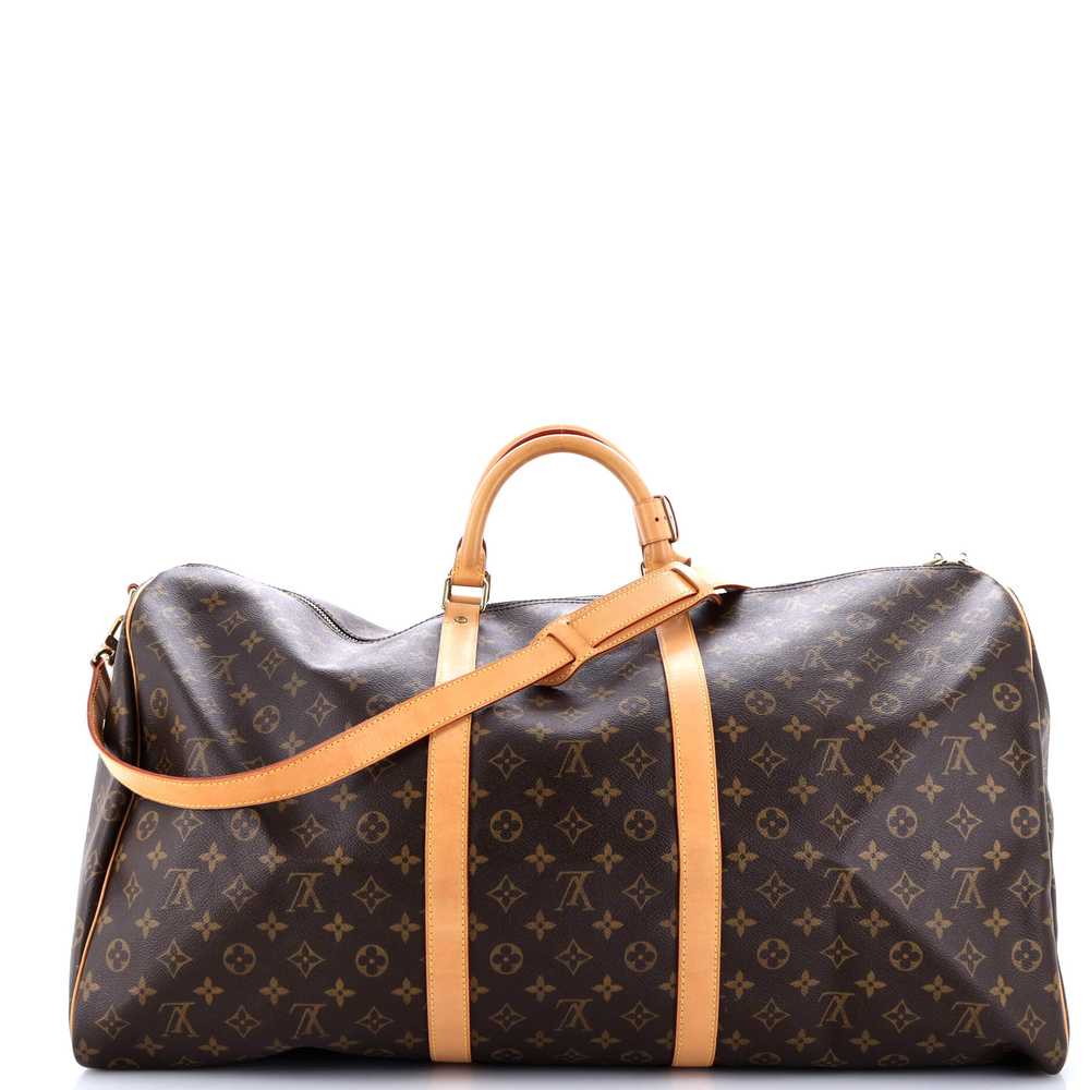 Louis Vuitton Keepall Bandouliere Bag Monogram Ca… - image 3