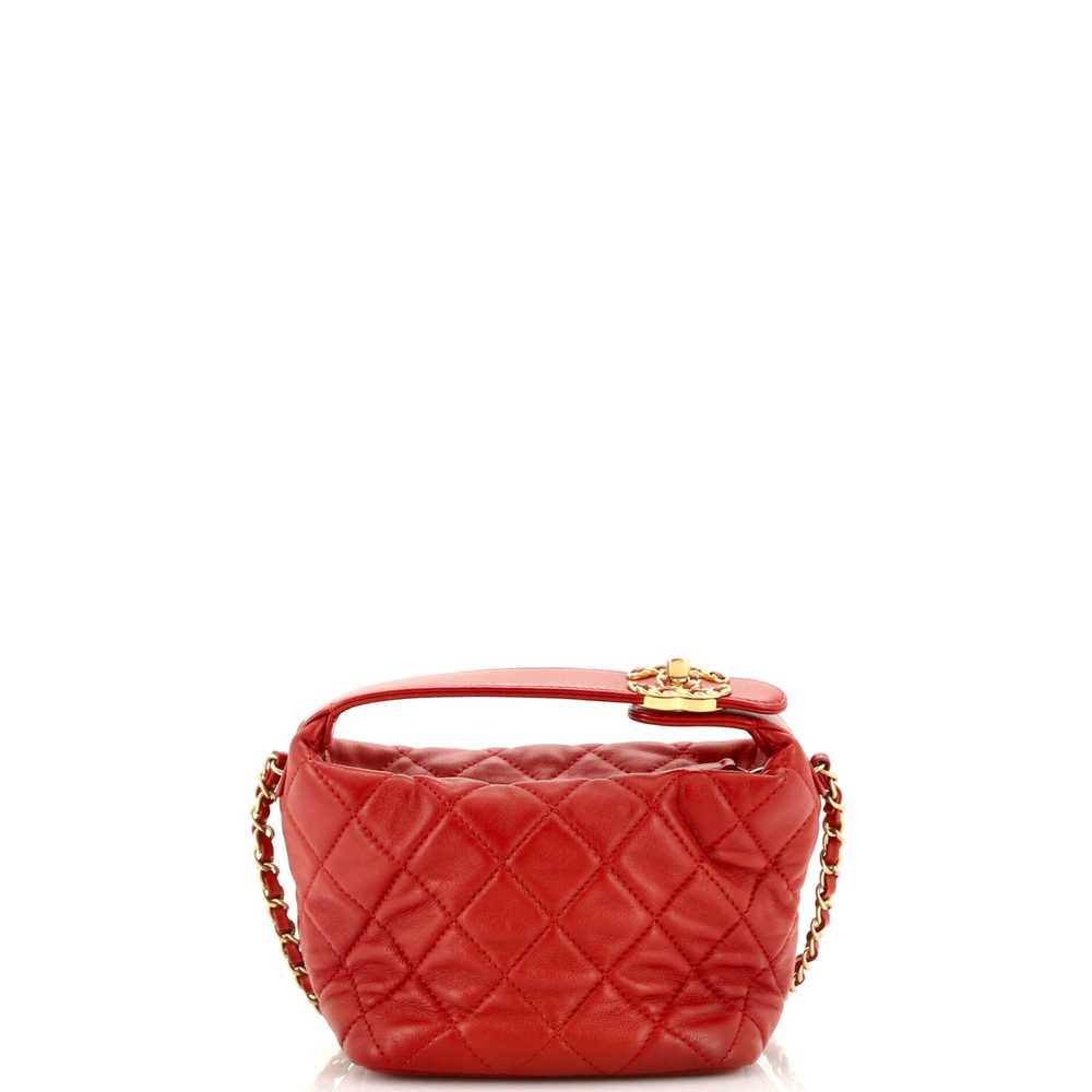 CHANEL Perfect Meeting Hobo Quilted Lambskin Small - image 3