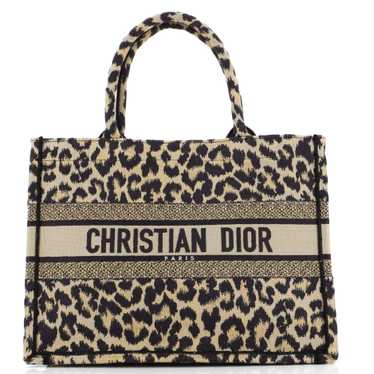 Christian Dior Book Tote Mizza Embroidered Canvas… - image 1