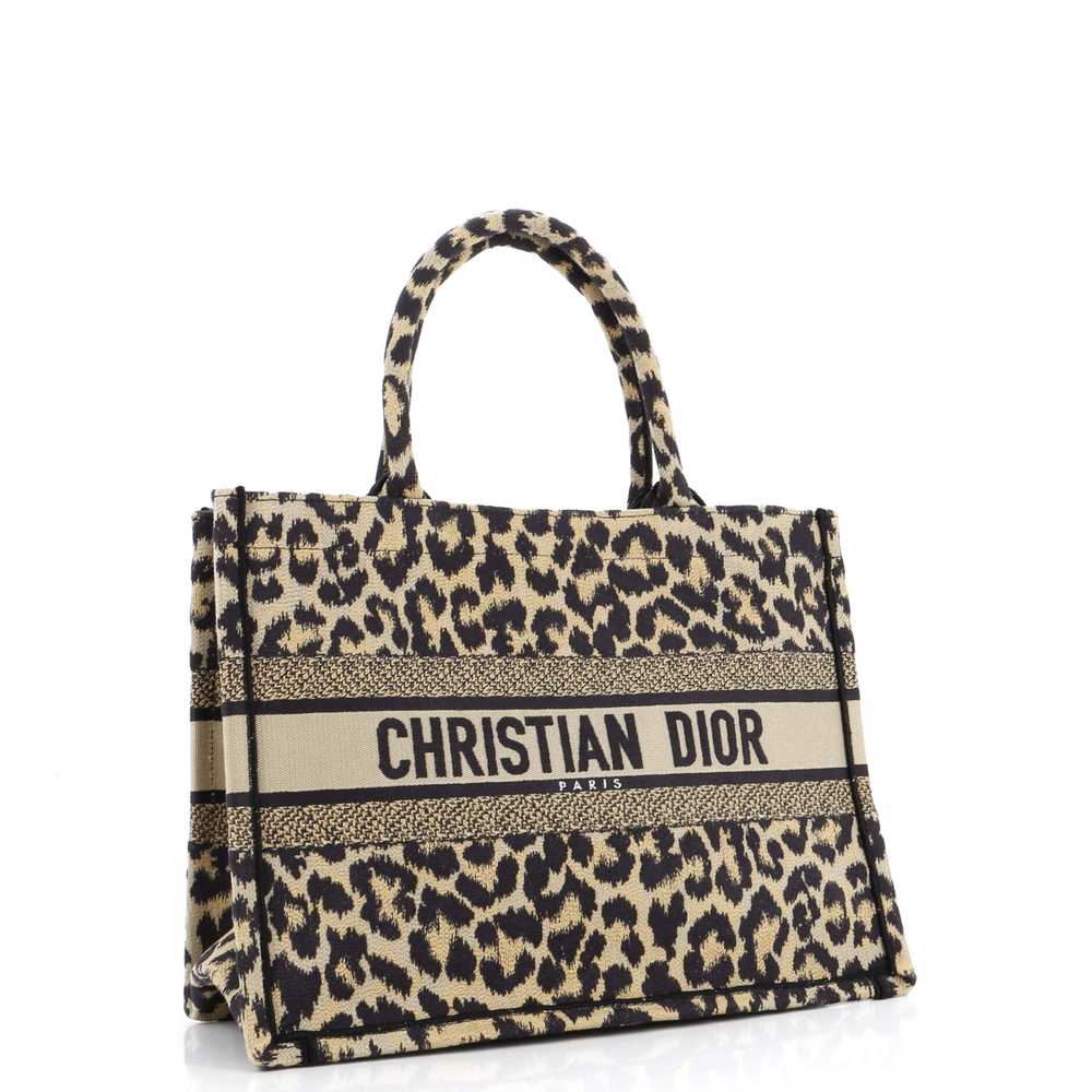 Christian Dior Book Tote Mizza Embroidered Canvas… - image 2