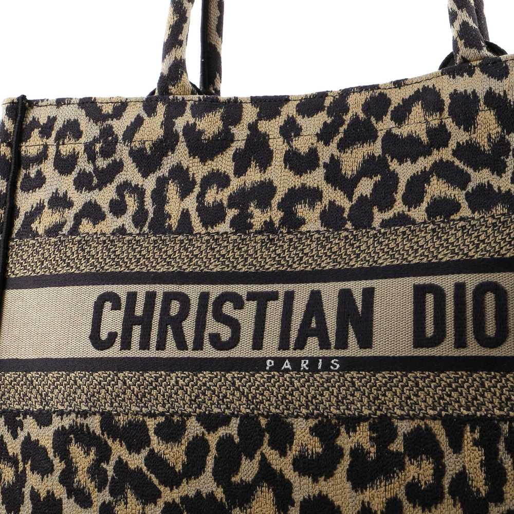 Christian Dior Book Tote Mizza Embroidered Canvas… - image 6