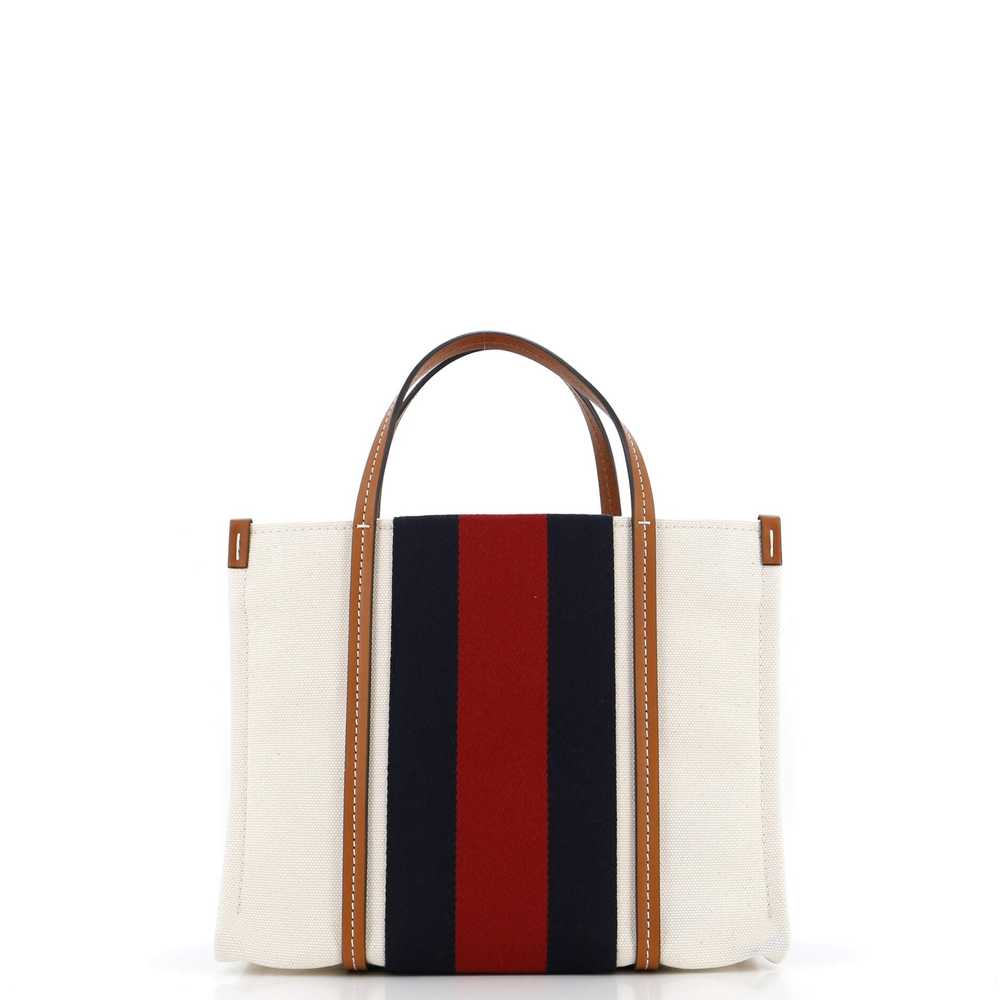 GUCCI Interlocking G Web Tote Canvas Small - image 3