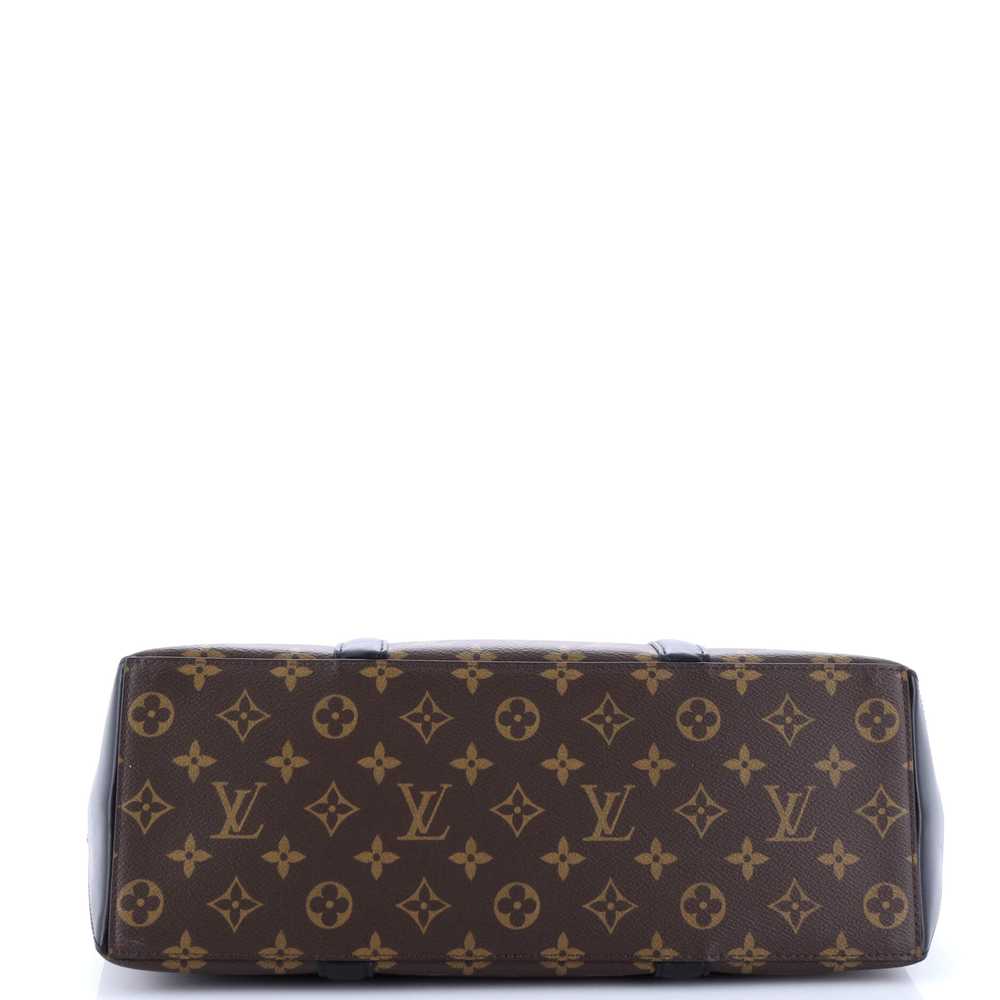 Louis Vuitton Weekend Tote Macassar Monogram Canv… - image 4