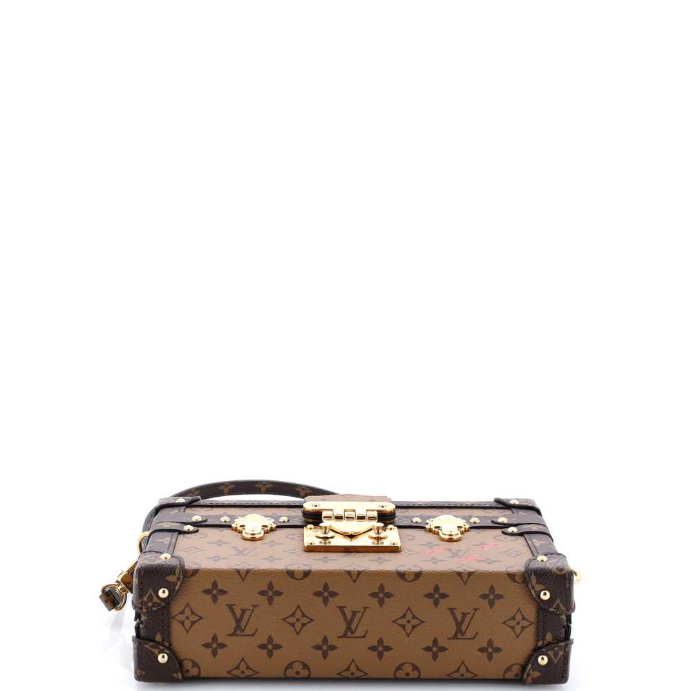 Louis Vuitton Petite Malle Handbag Reverse Monogr… - image 4