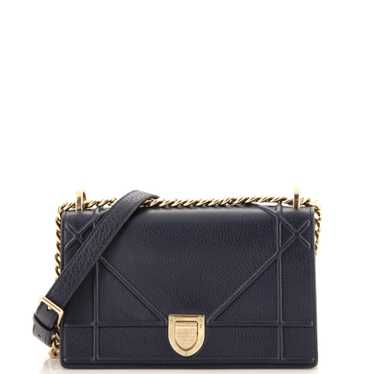 Christian Dior Diorama Flap Bag Grained Calfskin S