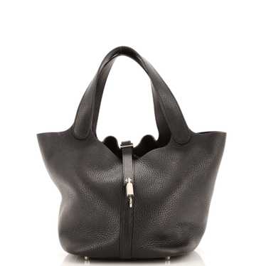 Hermes Picotin Lock Bag Clemence MM - image 1