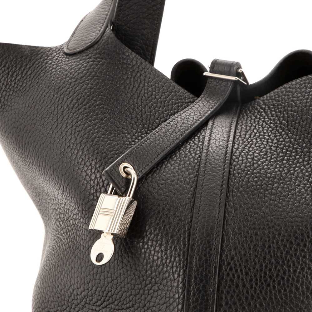 Hermes Picotin Lock Bag Clemence MM - image 8