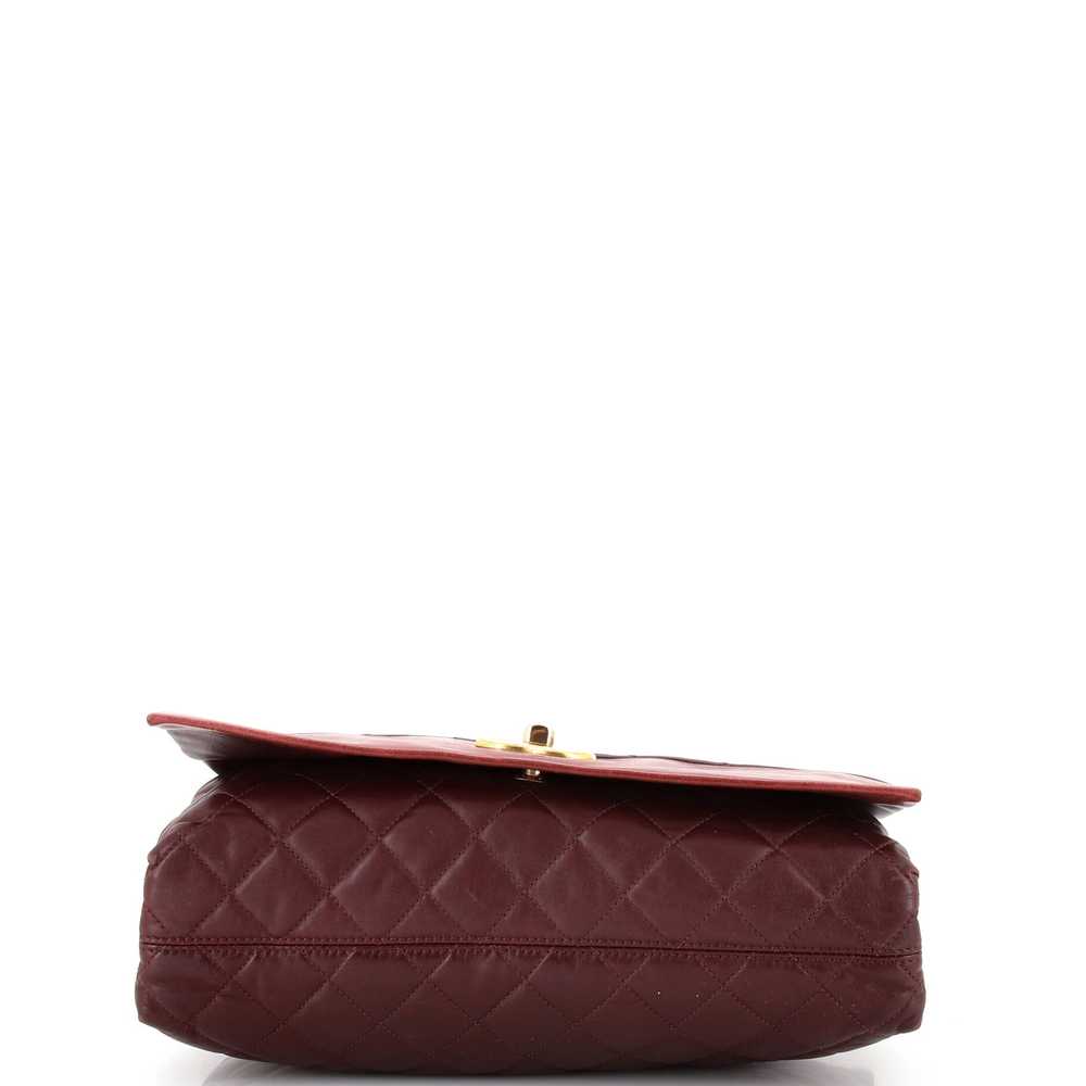 CHANEL Soft Elegance Flap Bag Quilted Distressed … - image 4