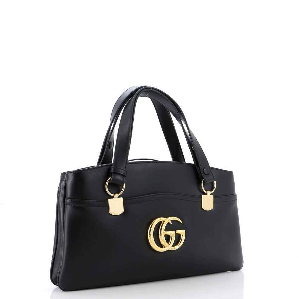 GUCCI Arli Top Handle Bag Leather Large - image 2