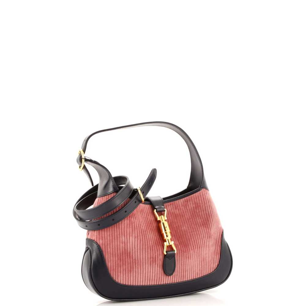 GUCCI Jackie 1961 Hobo Corduroy with Leather Small - image 3