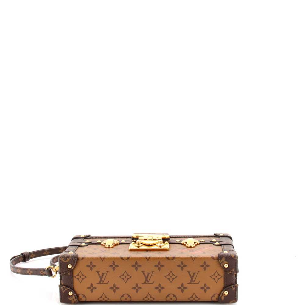 Louis Vuitton Petite Malle Handbag Reverse Monogr… - image 4