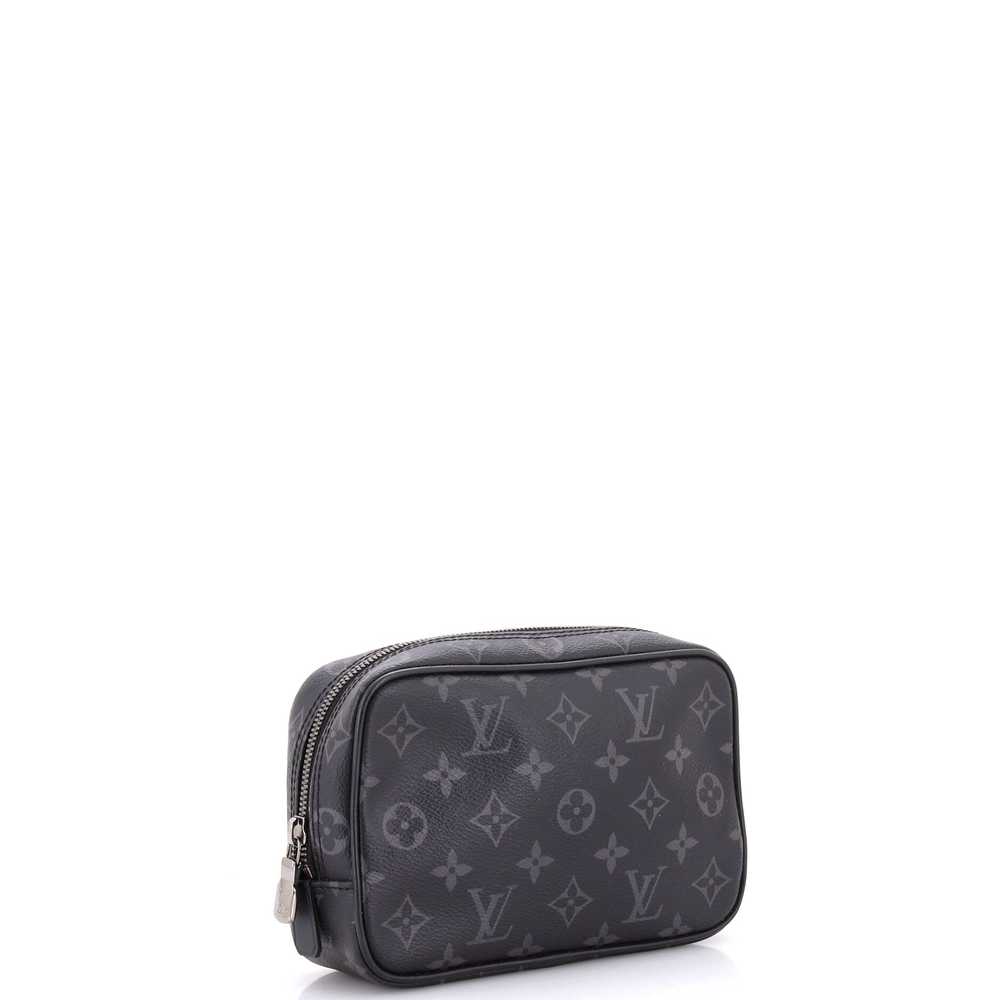 Louis Vuitton Toiletry Pouch Monogram Eclipse Can… - image 2