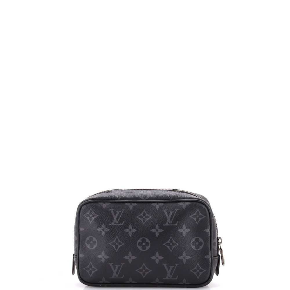 Louis Vuitton Toiletry Pouch Monogram Eclipse Can… - image 3