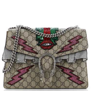 GUCCI Dionysus Bag Embellished GG Coated Canvas Me