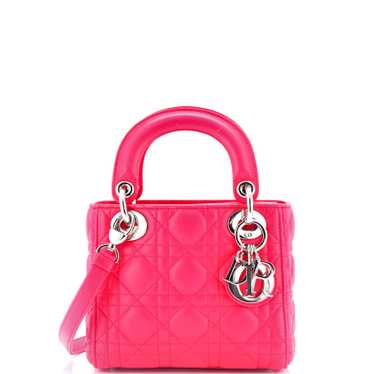 Christian Dior Lady Dior Bag Cannage Quilt Lambsk… - image 1