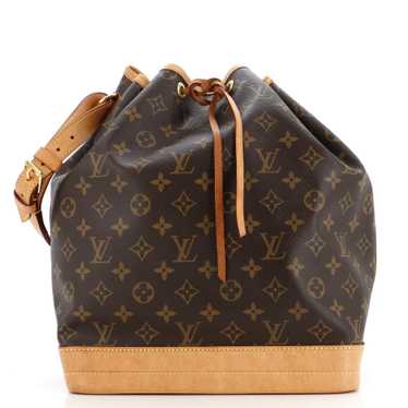 Louis Vuitton Noe Handbag Monogram Canvas Large