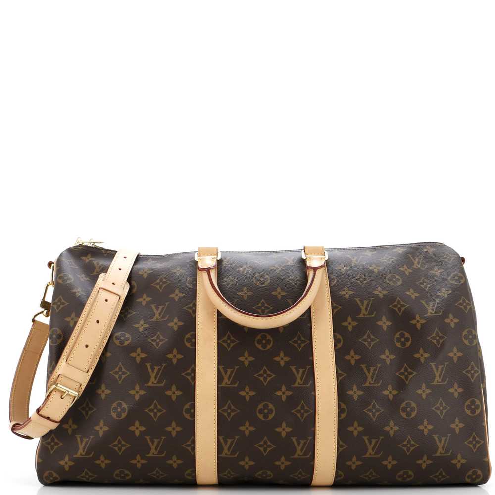 Louis Vuitton Keepall Bandouliere Bag Monogram Ca… - image 1