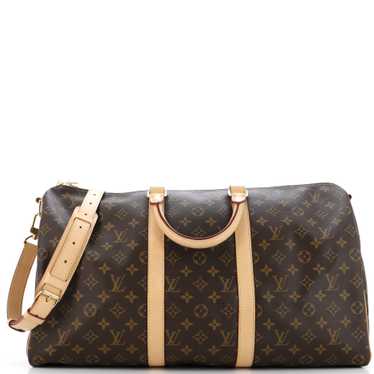 Louis Vuitton Keepall Bandouliere Bag Monogram Ca… - image 1