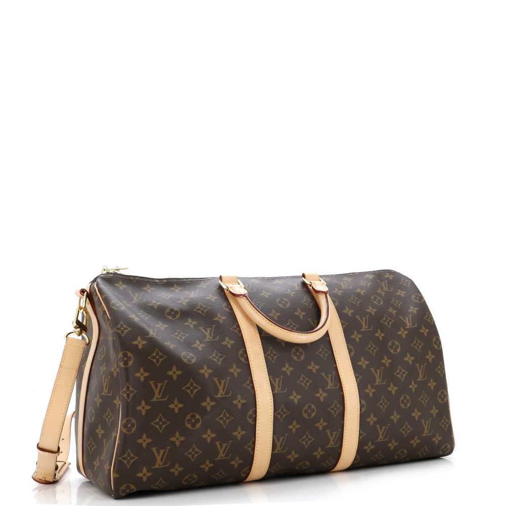 Louis Vuitton Keepall Bandouliere Bag Monogram Ca… - image 2