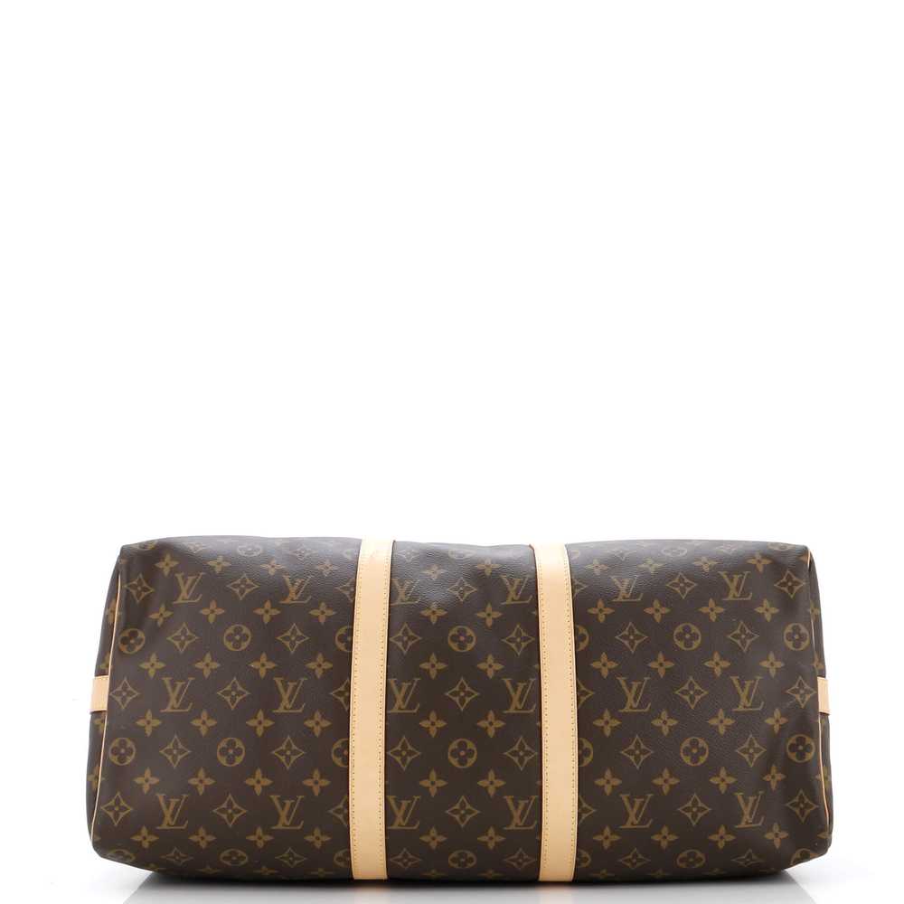 Louis Vuitton Keepall Bandouliere Bag Monogram Ca… - image 4