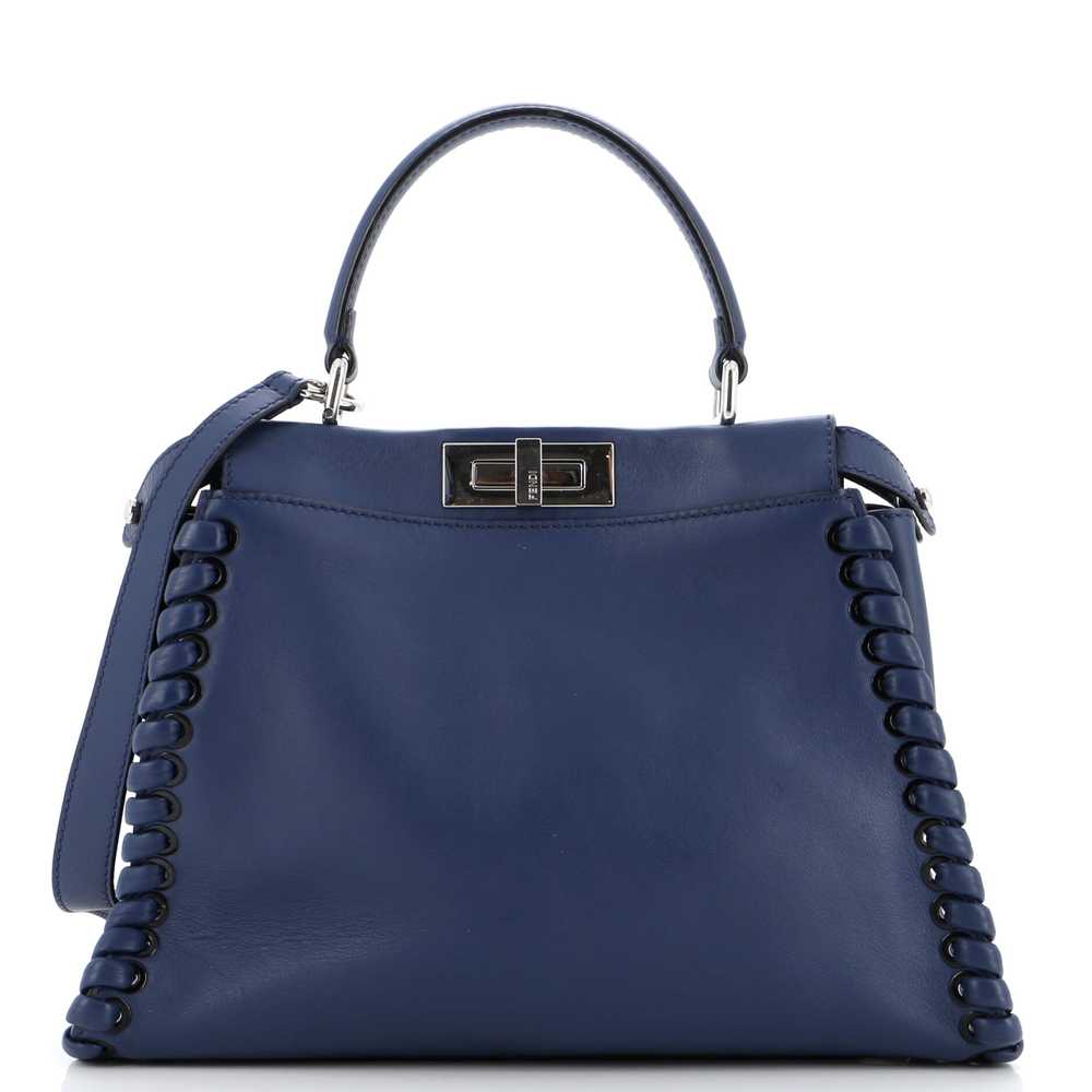 FENDI Peekaboo Bag Whipstitch Leather Regular - image 1