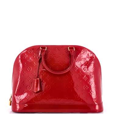 Louis Vuitton Alma Handbag Monogram Vernis GM - image 1