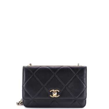 CHANEL Trendy CC Wallet on Chain Quilted Lambskin