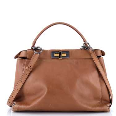 FENDI Peekaboo Bag Soft Leather Regular