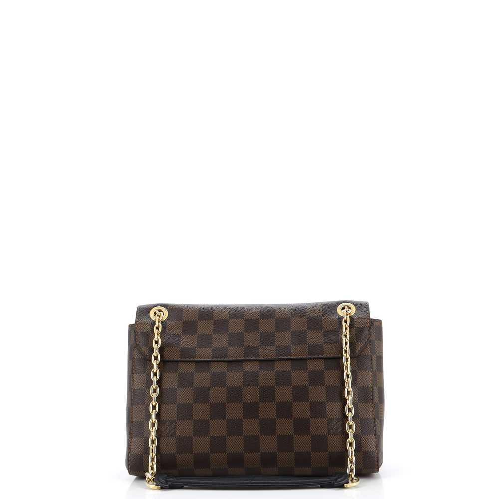 Louis Vuitton Vavin Handbag Damier with Leather PM - image 3