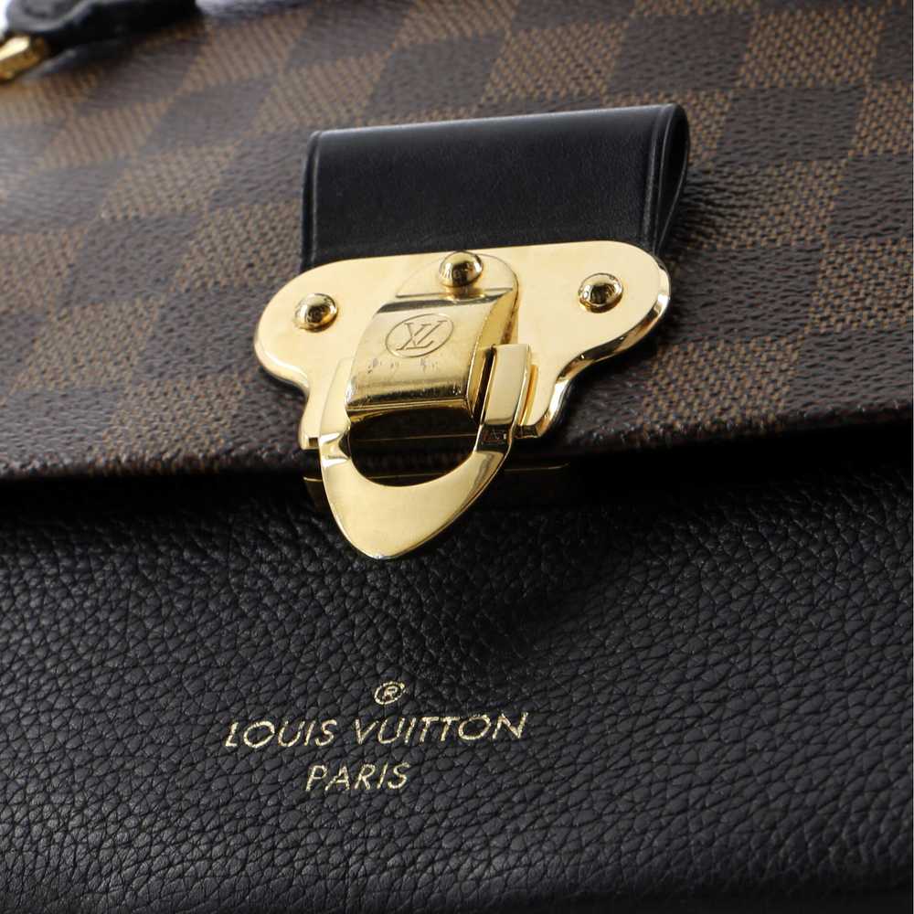 Louis Vuitton Vavin Handbag Damier with Leather PM - image 7