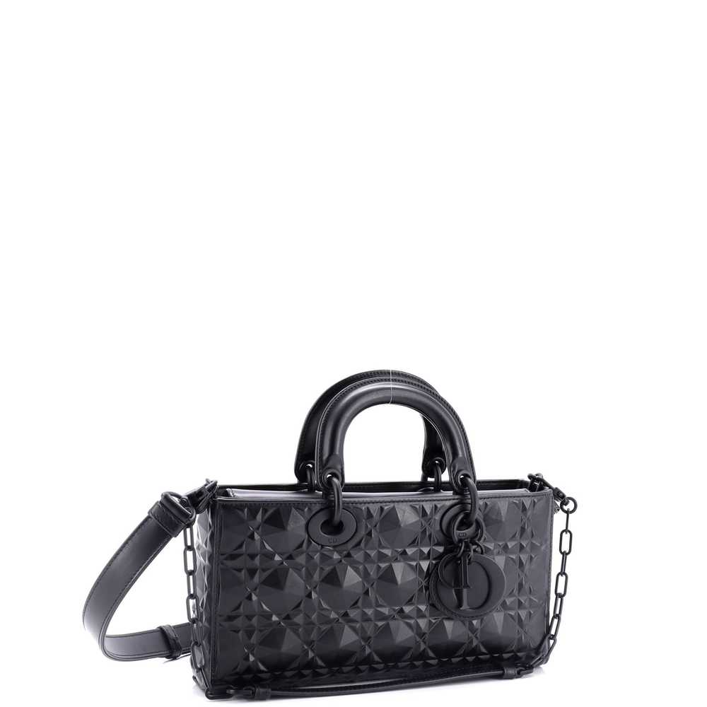 Christian Dior Lady D-Joy Bag Cannage Quilt Lambs… - image 2