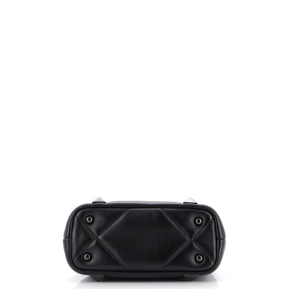 VALENTINO GARAVANI Roman Stud Top Handle Bag Quil… - image 4