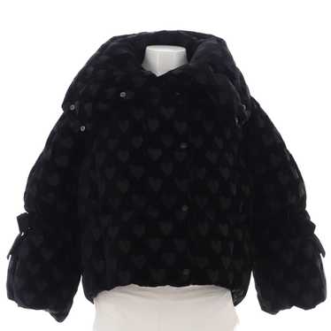 FENDI Women's Heart Motif Puffer Coat Polyester