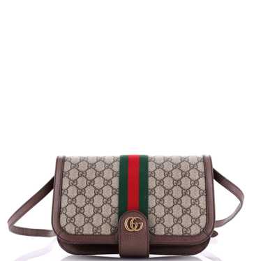 GUCCI Ophidia Compartment Messenger Bag GG Coated… - image 1