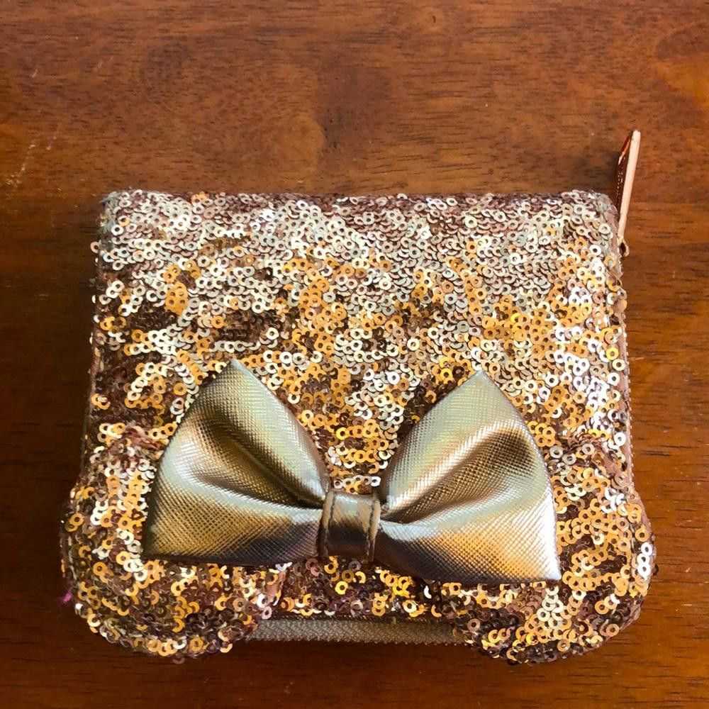 Disney Disney Parks x Loungefly Rose Gold Sequin … - image 1