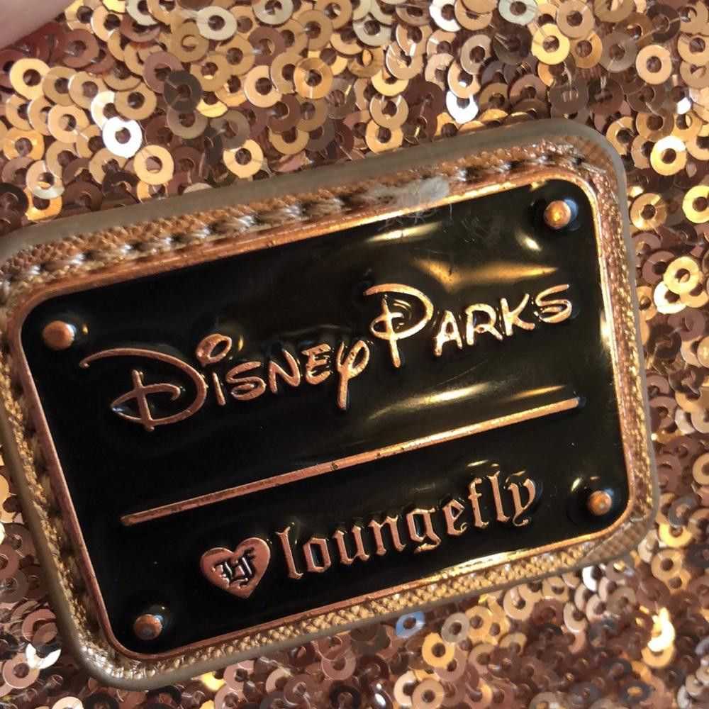 Disney Disney Parks x Loungefly Rose Gold Sequin … - image 4