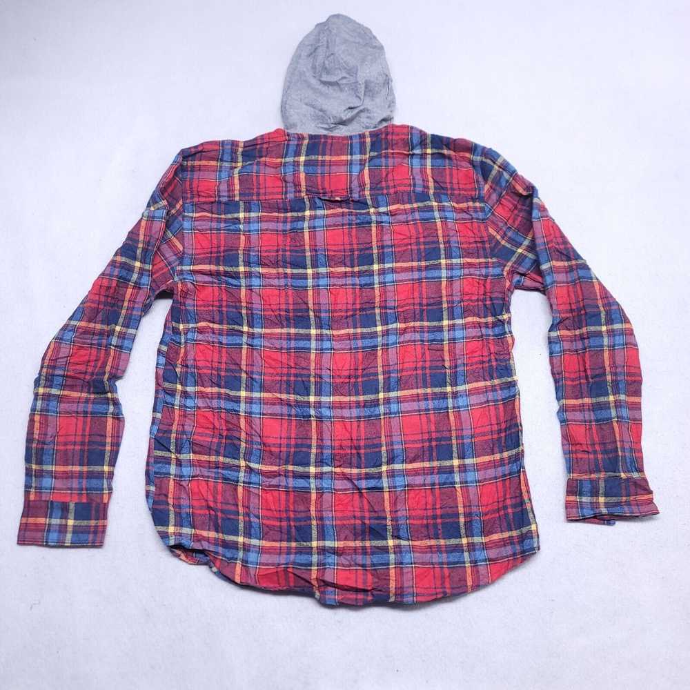 Vstr VSTR Casual Button Up Hoodie Mens Size XL Bl… - image 10