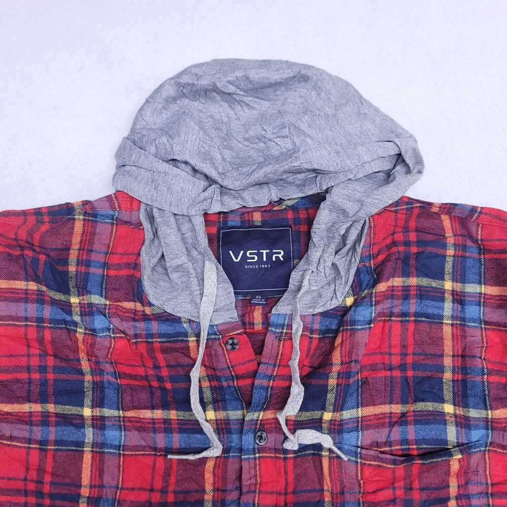 Vstr VSTR Casual Button Up Hoodie Mens Size XL Bl… - image 1