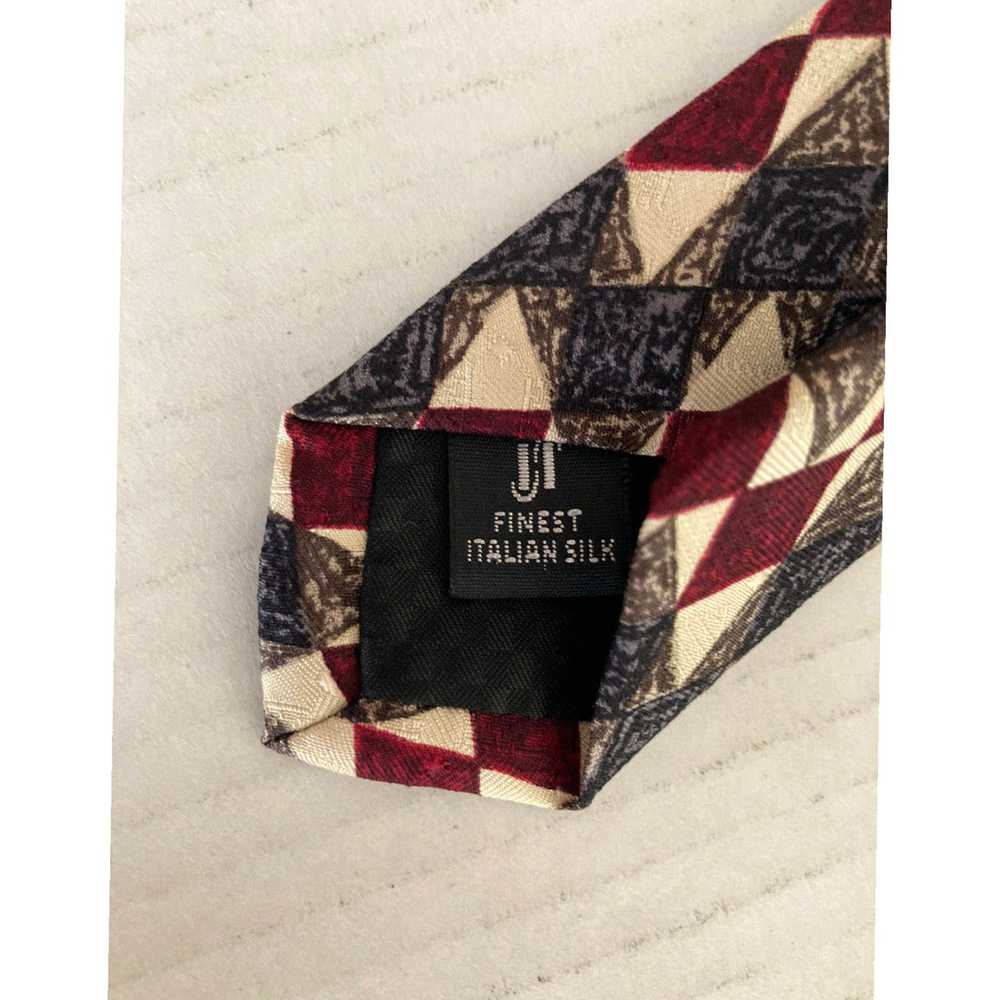 Vintage Luxurious Silk Men's Necktie Featuring Ma… - image 5