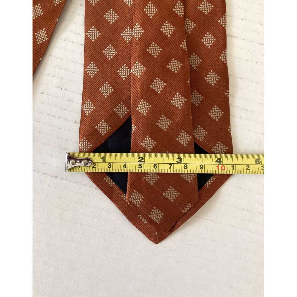 Vintage Authentic Italian Silk Mens Necktie Featu… - image 6