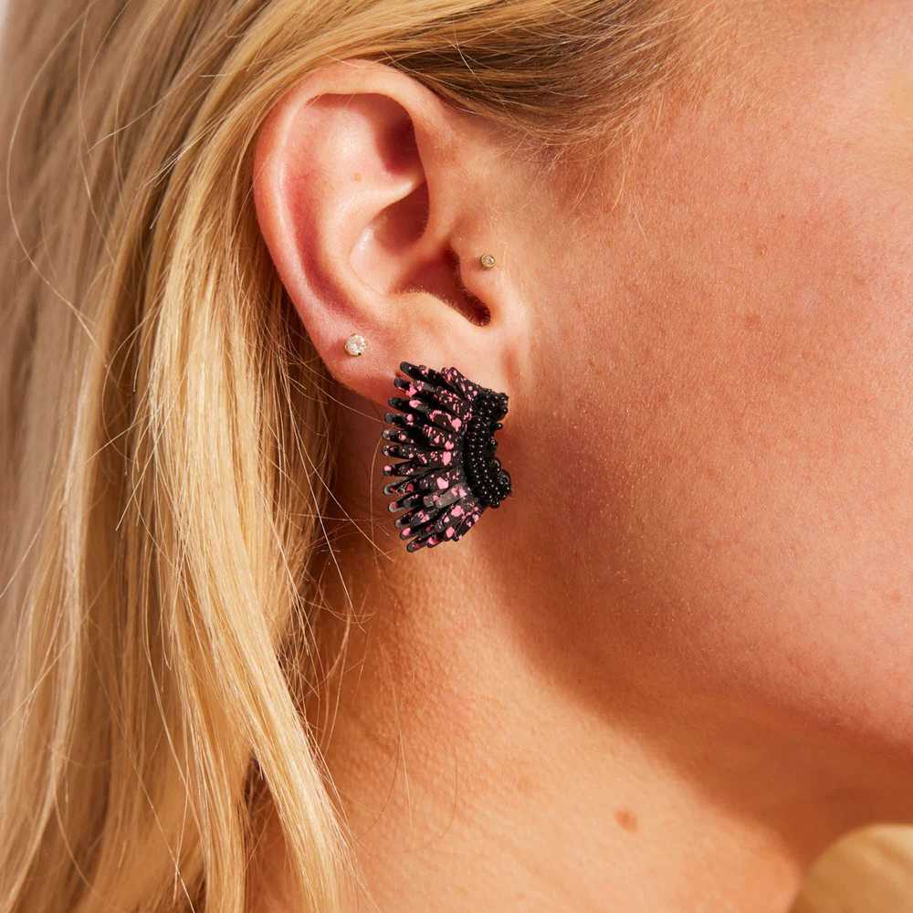 Mignonne Gavigan Micro Madeline Earrings Black Pi… - image 2