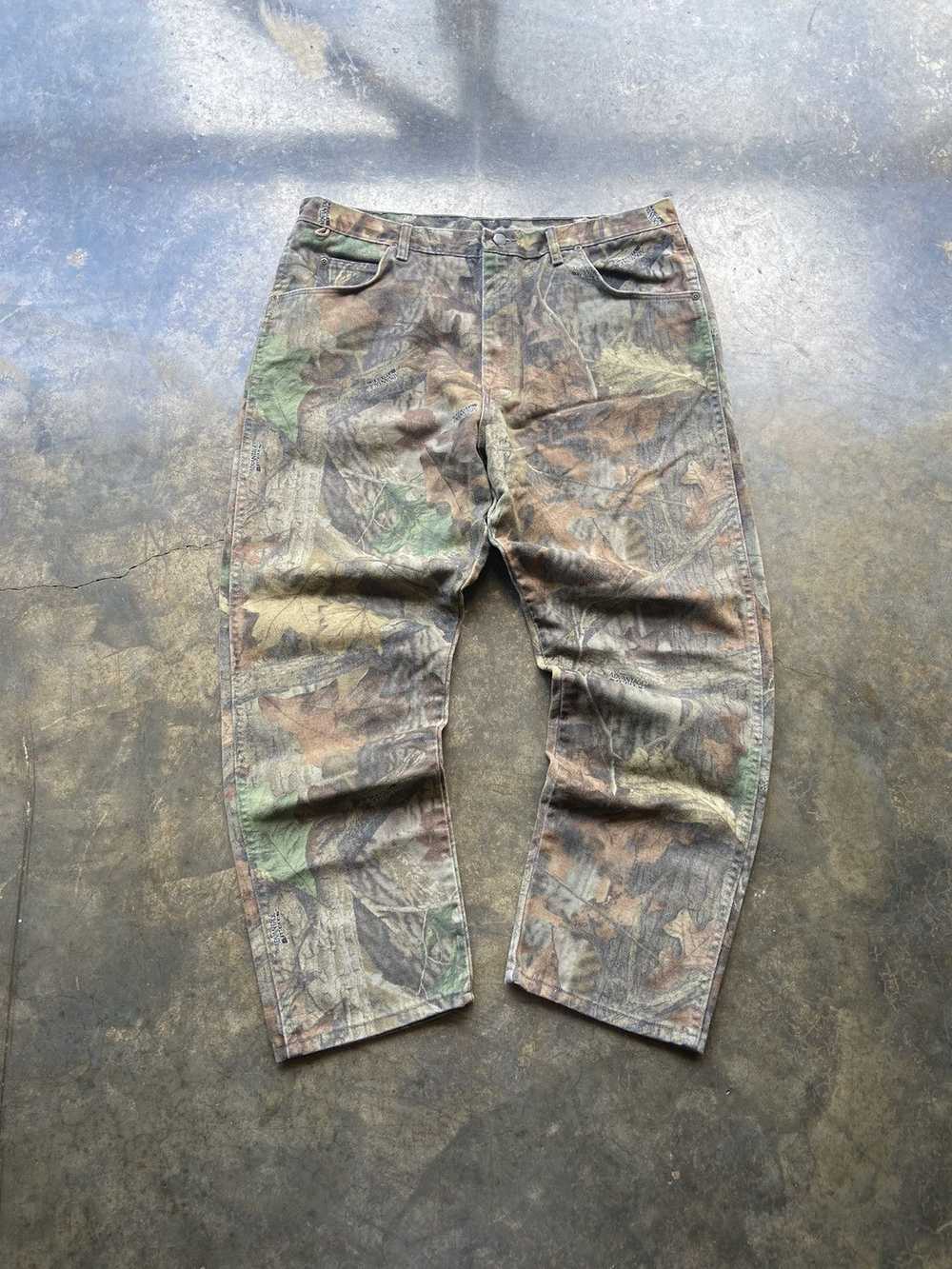 Camo × Vintage × Wrangler Crazy Vintage Baggy 90’… - image 2