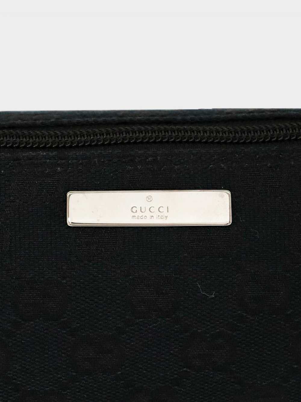 Gucci by Tom Ford 2000s Black GG Monogram Canvas … - image 5