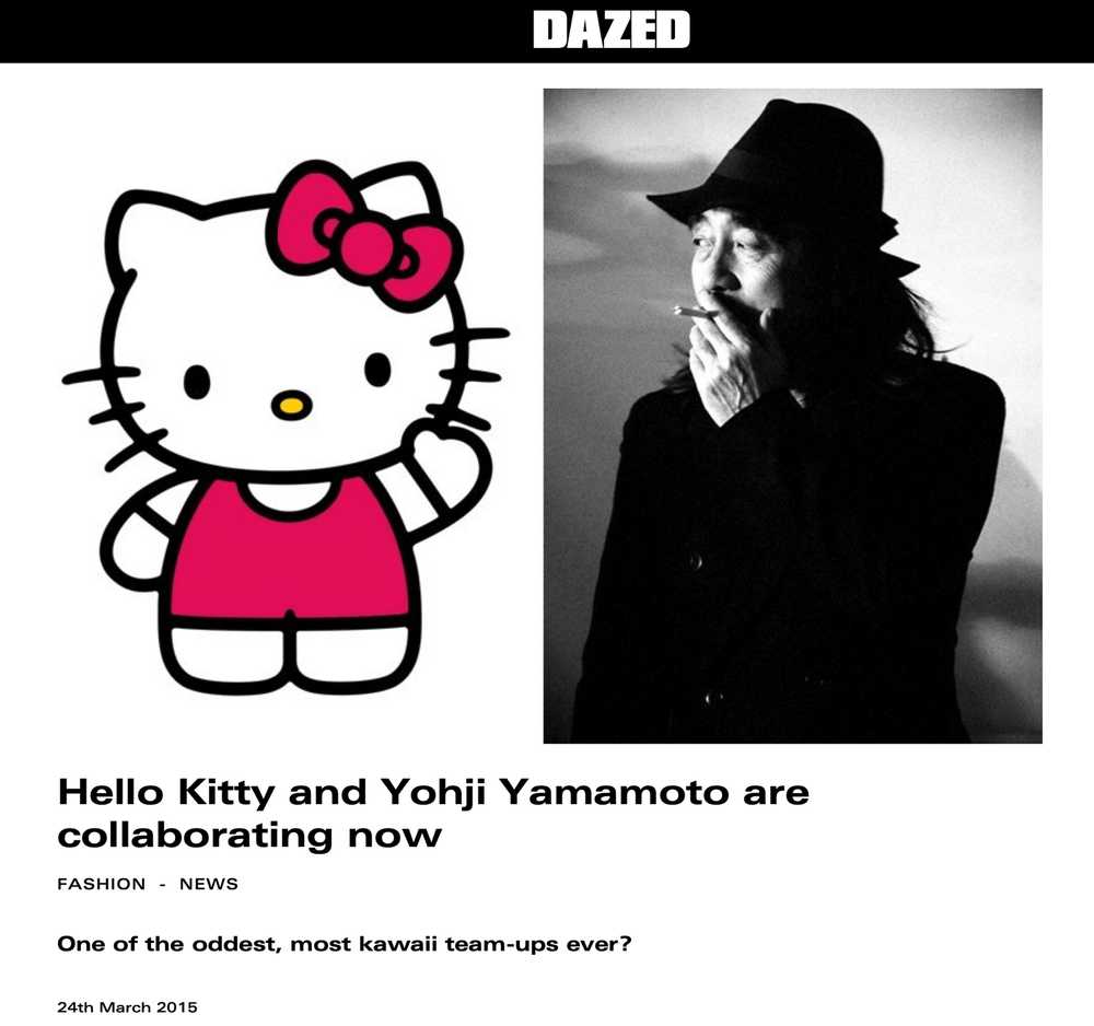 Yohji Yamamoto 2015 Yohji x Hello Kitty Pendant -… - image 5