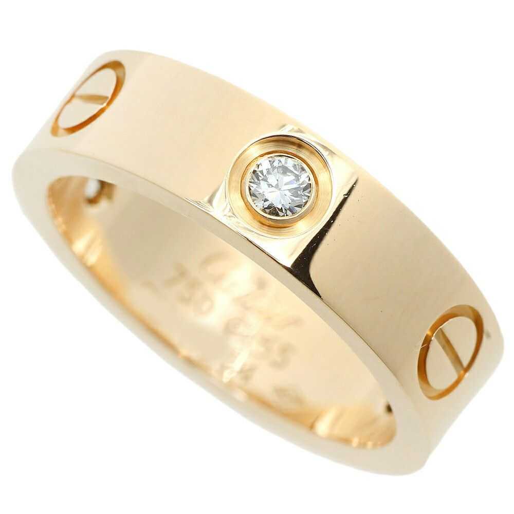 Cartier Cartier Cartier Love Ring K18PG Pink Gold… - image 1